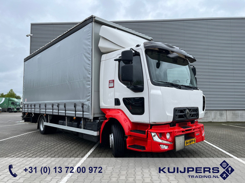 Renault D 210 Euro 6 / 12 Ton / 282 dkm / Schuifzeil / Laadklep / NL truck - Truk dengan terpal samping: gambar 1 Renault D 210 Euro 6 / 12 Ton / 282 dkm / Schuifzeil / Laadklep / NL truck - Truk dengan terpal samping: gambar 1