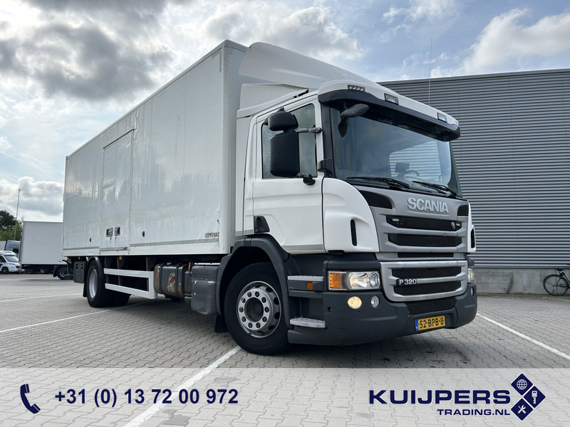 Scania P 320 / 18 ton / 545 dkm / Box 8 mtr / Loadlift / APK TUV 08-25 - Truk box: gambar 1 Scania P 320 / 18 ton / 545 dkm / Box 8 mtr / Loadlift / APK TUV 08-25 - Truk box: gambar 1