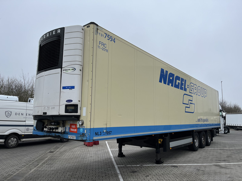 Semi-trailer berpendingin Schmitz Cargobull SCB S3B / Carrier Vector 1950 / BPW Drum / Frigo Box / NL Trailer: gambar 18