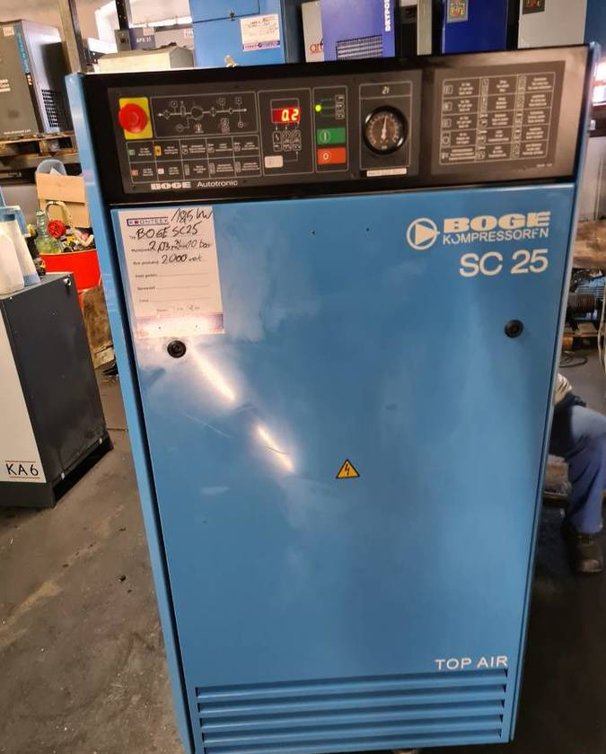 Sprężarka tłokowa BOGE SC 25, 18,5 kw - Kompresor udara: gambar 2 Sprężarka tłokowa BOGE SC 25, 18,5 kw - Kompresor udara: gambar 2
