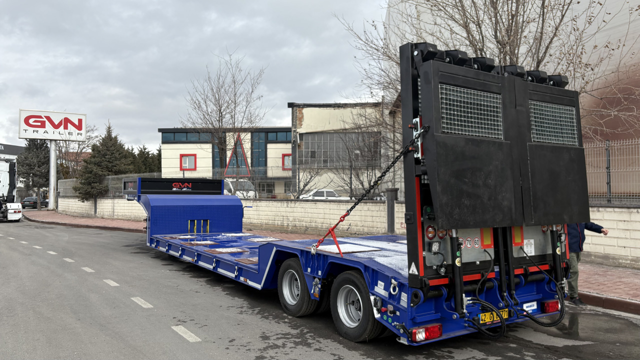 GVN Trailer 2 AXLE HYDRAULIC PLATFORM LOWBED - Semi-trailer low bed: gambar 1 GVN Trailer 2 AXLE HYDRAULIC PLATFORM LOWBED - Semi-trailer low bed: gambar 1