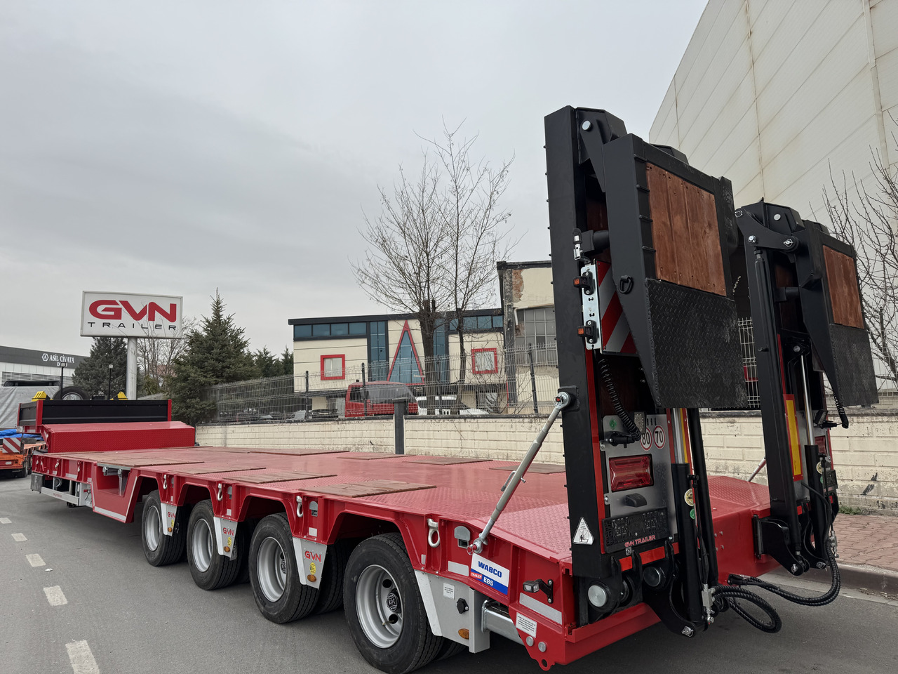 Semi-trailer low bed baru GVN Trailer 4 AXLE EXTENDABLE LOWBED: gambar 23