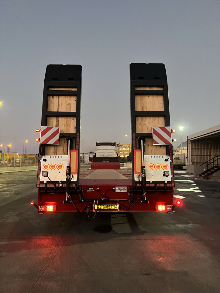 Semi-trailer low bed baru GVN Trailer 4 AXLE EXTENDABLE LOWBED: gambar 17
