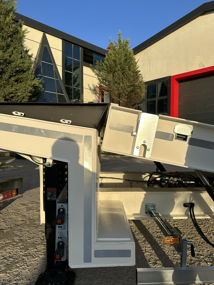 Semi-trailer low bed baru GVN Trailer 4 AXLE HYDRAULIC PLATFORM LOWBED: gambar 13