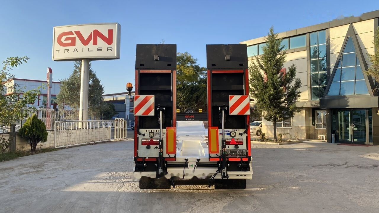 Semi-trailer low bed baru GVN Trailer 4 AXLE HYDRAULIC PLATFORM LOWBED: gambar 9