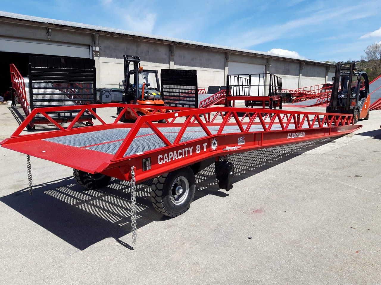 AZ RAMP EASY-XL 8 mobile loading ramp - Memuat ramp: gambar 1 AZ RAMP EASY-XL 8 mobile loading ramp - Memuat ramp: gambar 1