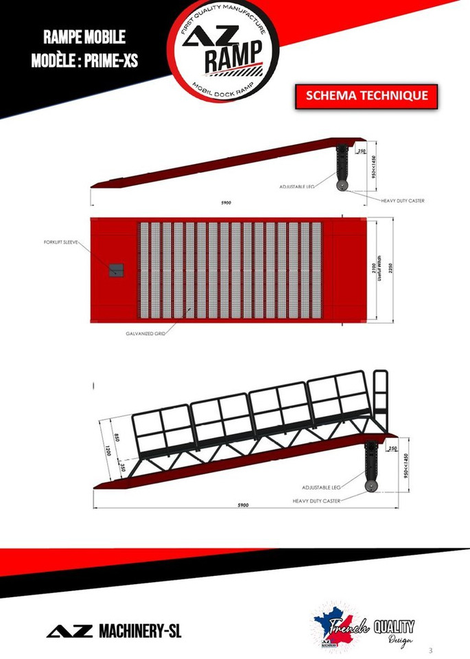 Memuat ramp baru AZ RAMP-PRIME XS-6 . Industrial Mobil Loading Ramp: gambar 14 Memuat ramp baru AZ RAMP-PRIME XS-6 . Industrial Mobil Loading Ramp: gambar 14