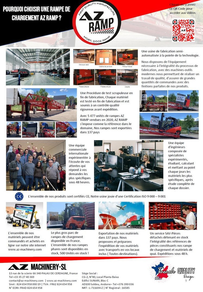 Memuat ramp baru AZ RAMP-PRIME XS-6 . Industrial Mobil Loading Ramp: gambar 19 Memuat ramp baru AZ RAMP-PRIME XS-6 . Industrial Mobil Loading Ramp: gambar 19