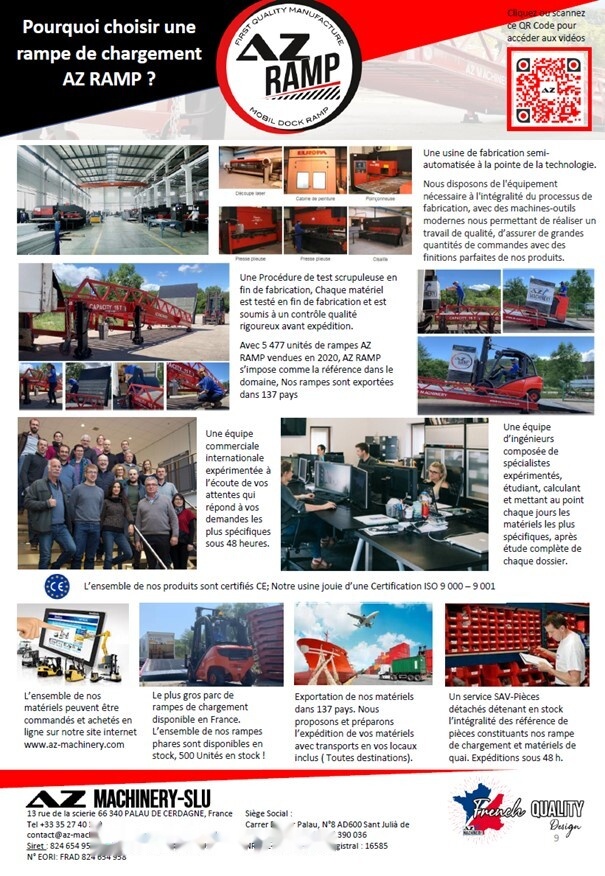 Memuat ramp baru AZ RAMP STAR-10-XL mobile loading ramp: gambar 9 Memuat ramp baru AZ RAMP STAR-10-XL mobile loading ramp: gambar 9