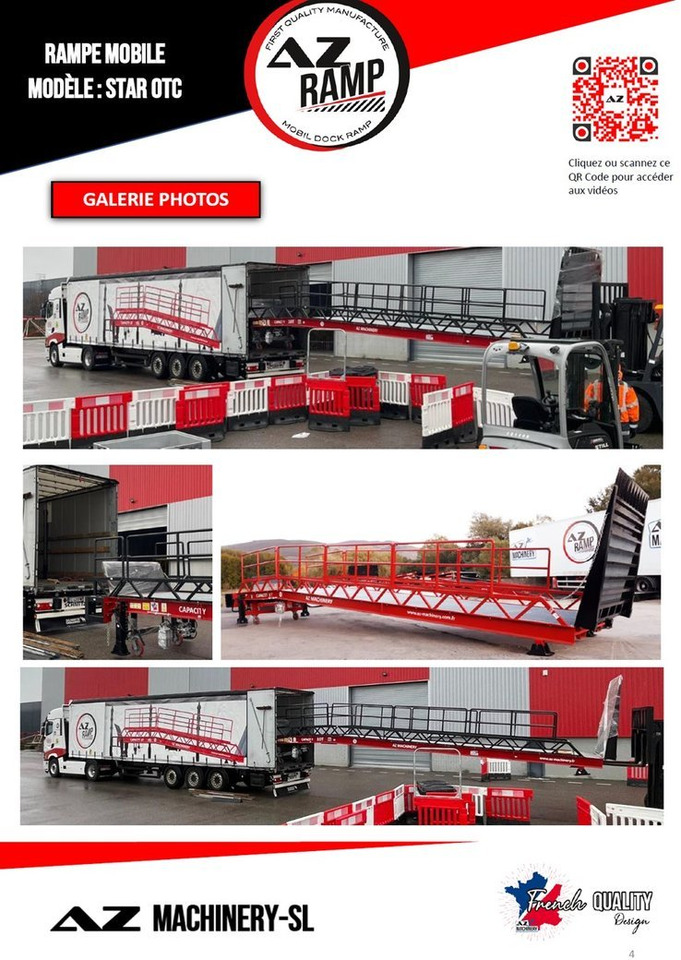 Loading Ramp with with hydraulic folding bridge - AZ RAMP - STAR-OTC- 8T. 8 ton capacity - Memuat ramp: gambar 5 Loading Ramp with with hydraulic folding bridge - AZ RAMP - STAR-OTC- 8T. 8 ton capacity - Memuat ramp: gambar 5