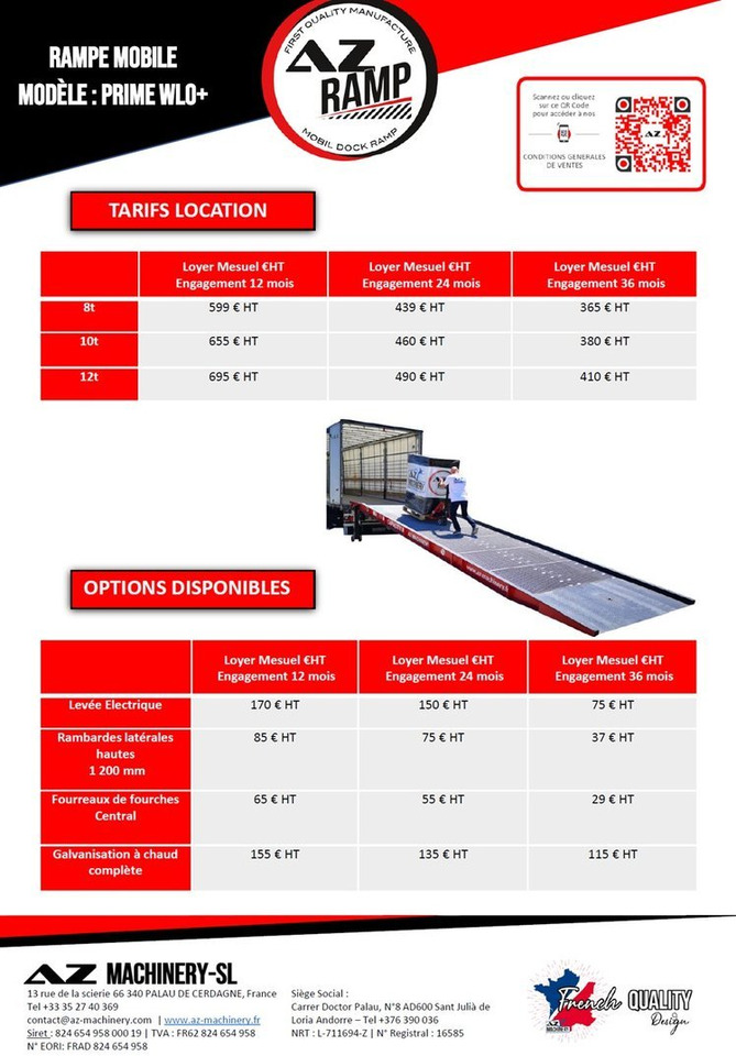 **RENTAL 12-24-36 Month** AZ RAMP-PRIME PRIME WLO + 8 . Industrial Mobil Loading Ramp - Memuat ramp: gambar 2 **RENTAL 12-24-36 Month** AZ RAMP-PRIME PRIME WLO + 8 . Industrial Mobil Loading Ramp - Memuat ramp: gambar 2