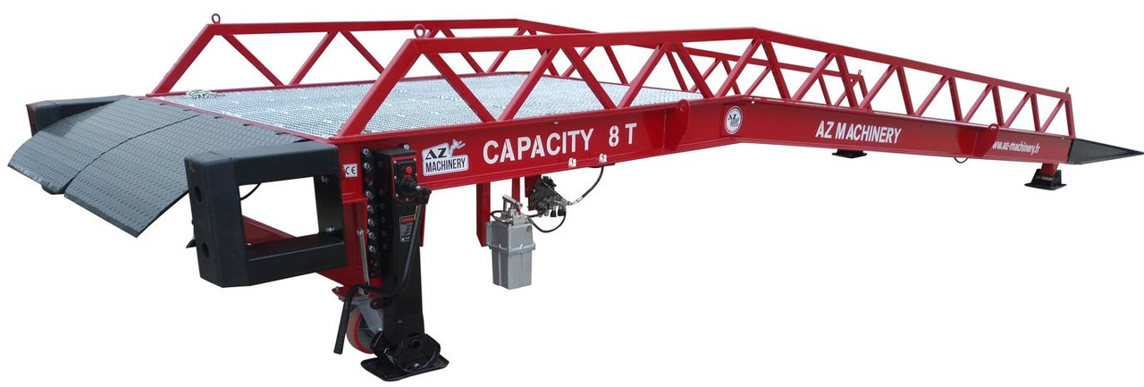 **RENTAL** Loading Ramp with with hydraulic tilting bridge - AZ RAMP - STAR- 8T. 8 ton capacity - Memuat ramp: gambar 1 **RENTAL** Loading Ramp with with hydraulic tilting bridge - AZ RAMP - STAR- 8T. 8 ton capacity - Memuat ramp: gambar 1