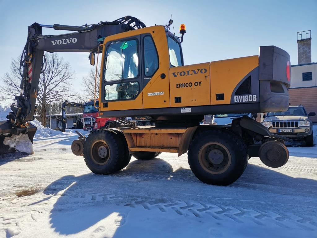 Volvo EW 180 B - Ekskavator roda: gambar 1 Volvo EW 180 B - Ekskavator roda: gambar 1