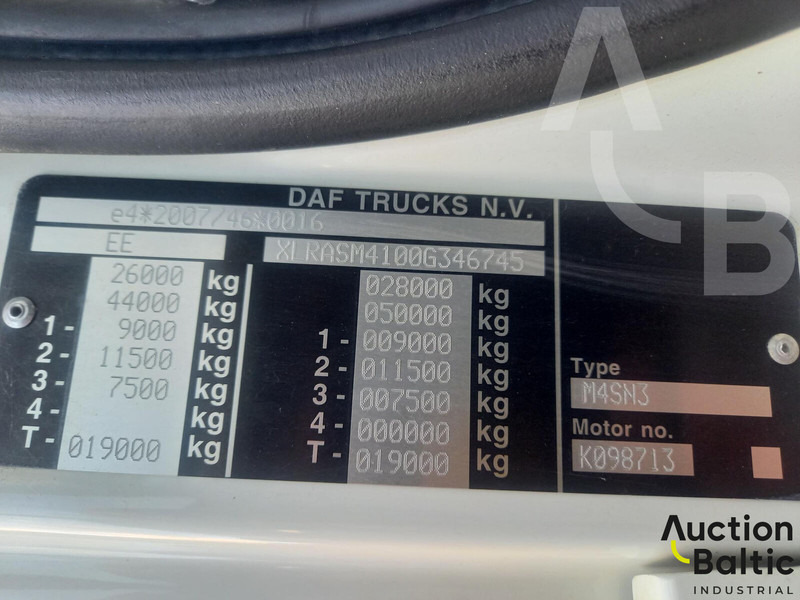 Hook lift, Truk derek DAF CF 450 FAR: gambar 14