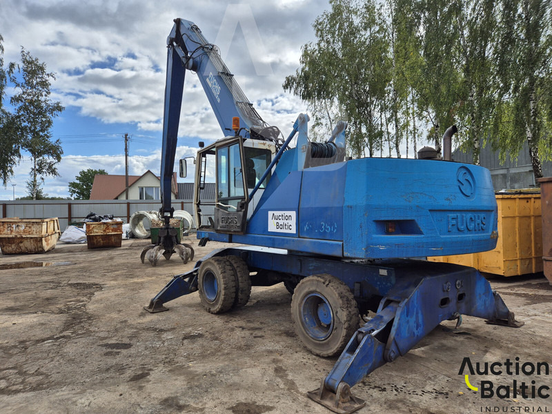 Fuchs MHL 350 - Ekskavator roda: gambar 4 Fuchs MHL 350 - Ekskavator roda: gambar 4