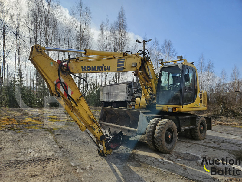 Komatsu PW130ES-6K - Ekskavator roda: gambar 1 Komatsu PW130ES-6K - Ekskavator roda: gambar 1
