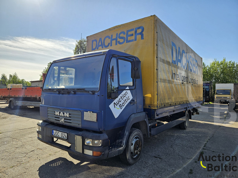 MAN 8.180 - Truk dengan terpal samping: gambar 2 MAN 8.180 - Truk dengan terpal samping: gambar 2