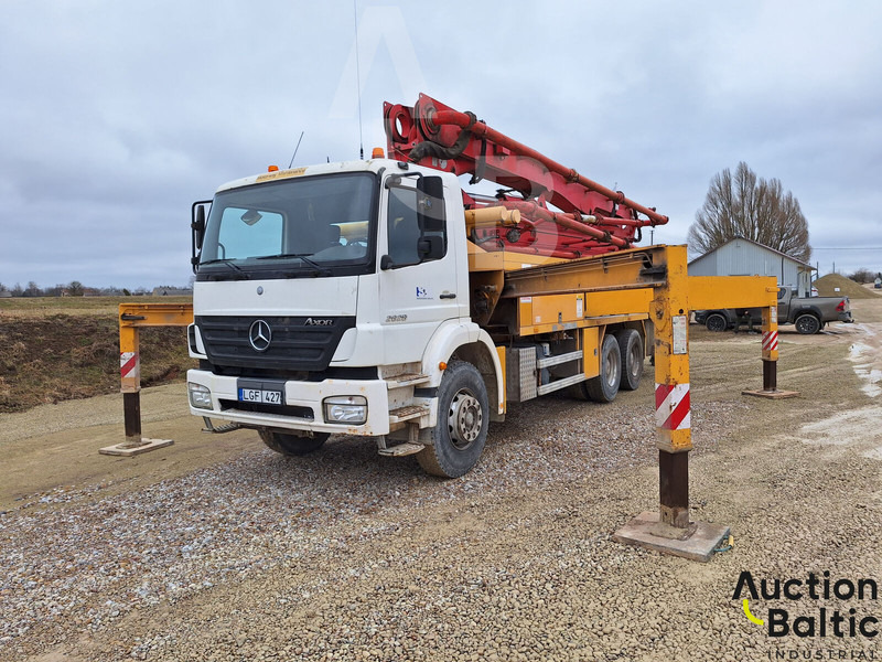 Mercedes-Benz Axor 2628 - Pompa beton stasioner: gambar 1 Mercedes-Benz Axor 2628 - Pompa beton stasioner: gambar 1