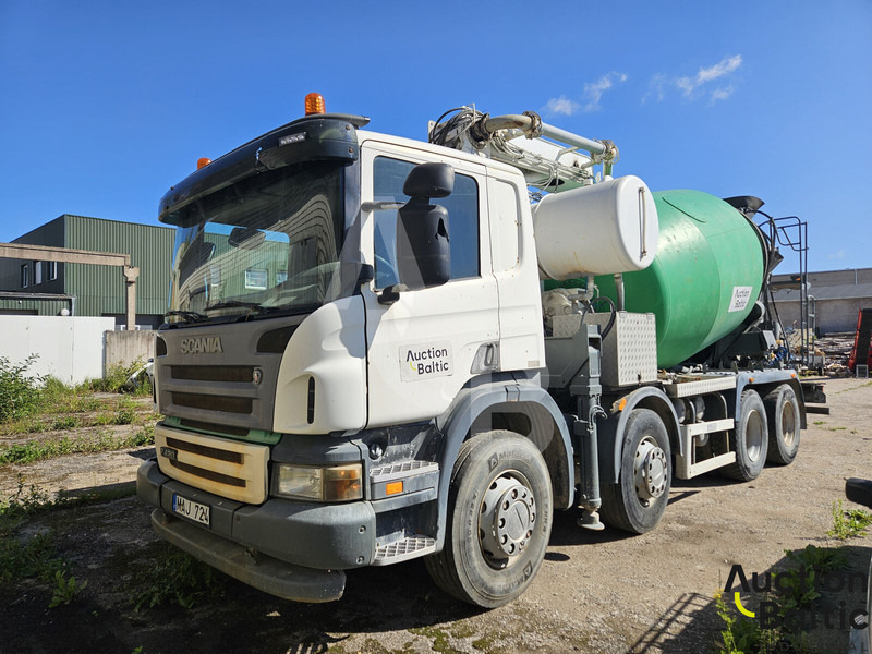 Scania P 420 - Pompa beton stasioner: gambar 1 Scania P 420 - Pompa beton stasioner: gambar 1