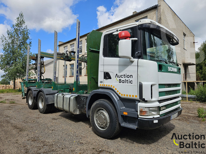 Scania R 124 GB - Trailer kehutanan: gambar 2 Scania R 124 GB - Trailer kehutanan: gambar 2