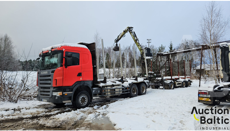 Scania R 480 - Trailer kehutanan: gambar 1 Scania R 480 - Trailer kehutanan: gambar 1