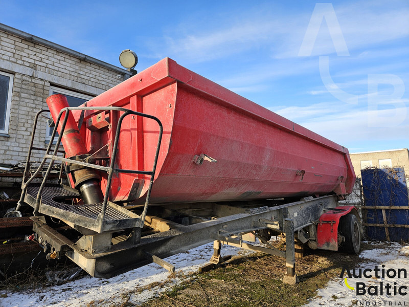 Semi-trailer part - Semi-trailer dengan terpal samping: gambar 1 Semi-trailer part - Semi-trailer dengan terpal samping: gambar 1