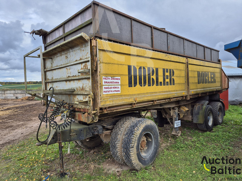 Tipper semi-trailer - Semi-trailer dengan terpal samping: gambar 1 Tipper semi-trailer - Semi-trailer dengan terpal samping: gambar 1