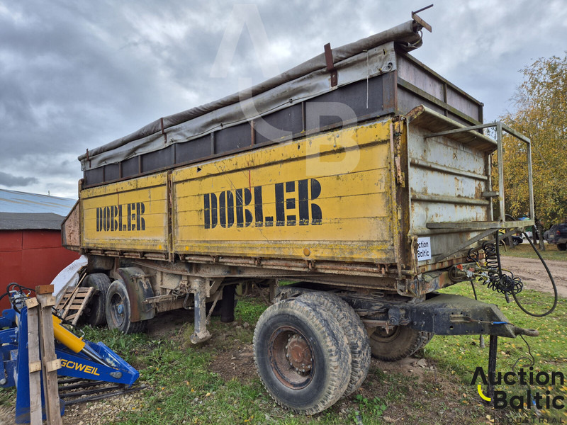 Tipper semi-trailer - Semi-trailer dengan terpal samping: gambar 2 Tipper semi-trailer - Semi-trailer dengan terpal samping: gambar 2
