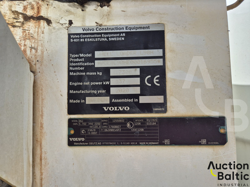 Wheel loader Volvo L 90: gambar 16 Wheel loader Volvo L 90: gambar 16