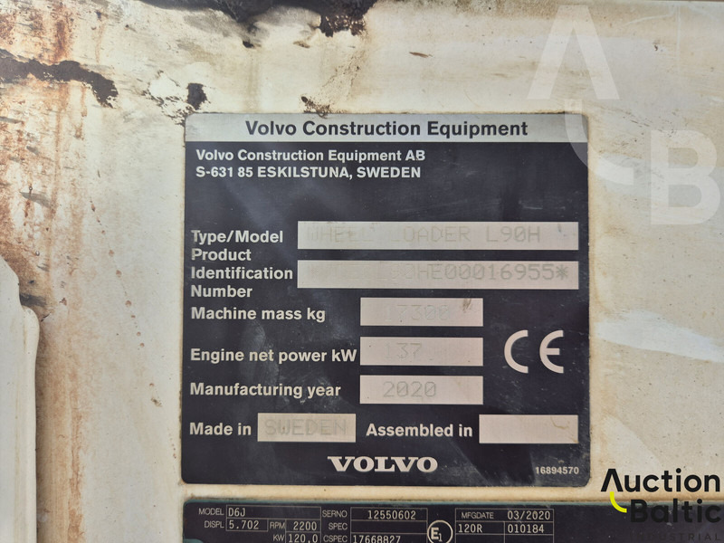 Wheel loader Volvo L 90: gambar 17 Wheel loader Volvo L 90: gambar 17