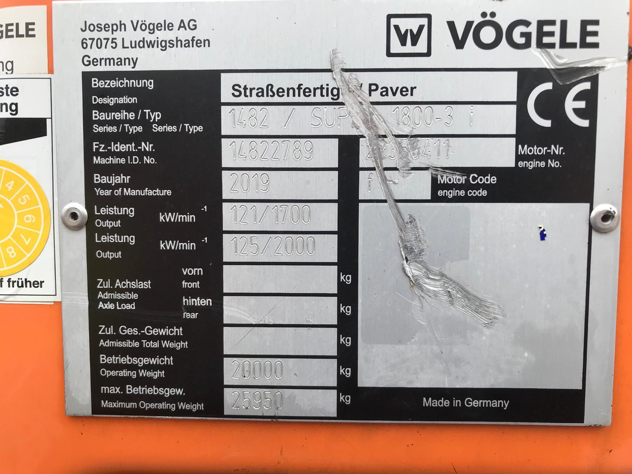 Paver aspal Vögele SUPER 1800-3i: gambar 6