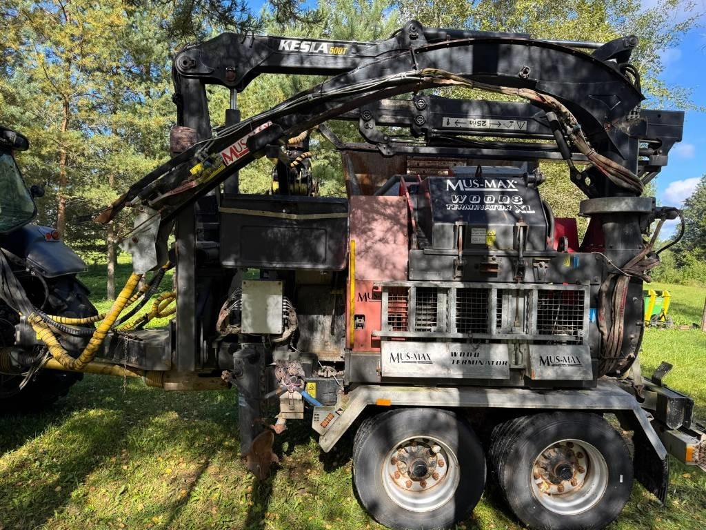 Mus-Max WT 8 XLZ - Traktor kehutanan, Pemotong kayu: gambar 4 Mus-Max WT 8 XLZ - Traktor kehutanan, Pemotong kayu: gambar 4