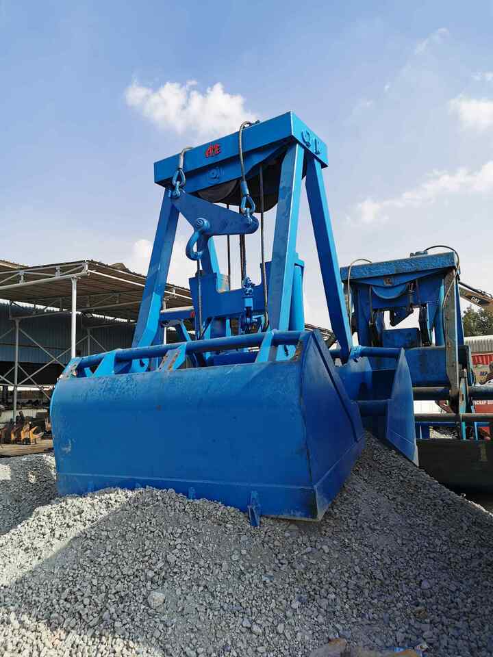 AME Electro Hydraulic Wireless Remote Control Clamshell Grapple - Ember kulit kerang untuk Derek: gambar 1 AME Electro Hydraulic Wireless Remote Control Clamshell Grapple - Ember kulit kerang untuk Derek: gambar 1