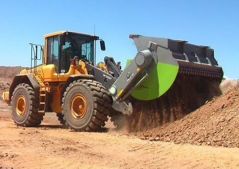 AME Flip Screen Bucket - Menyortir ember untuk Loader konstruksi: gambar 2 AME Flip Screen Bucket - Menyortir ember untuk Loader konstruksi: gambar 2