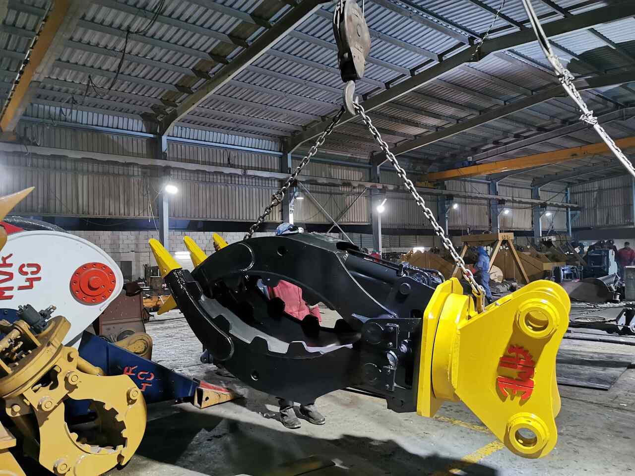 Grapple untuk Ekskavator baru AME Hydraulic 360° Rotating Grab: gambar 15