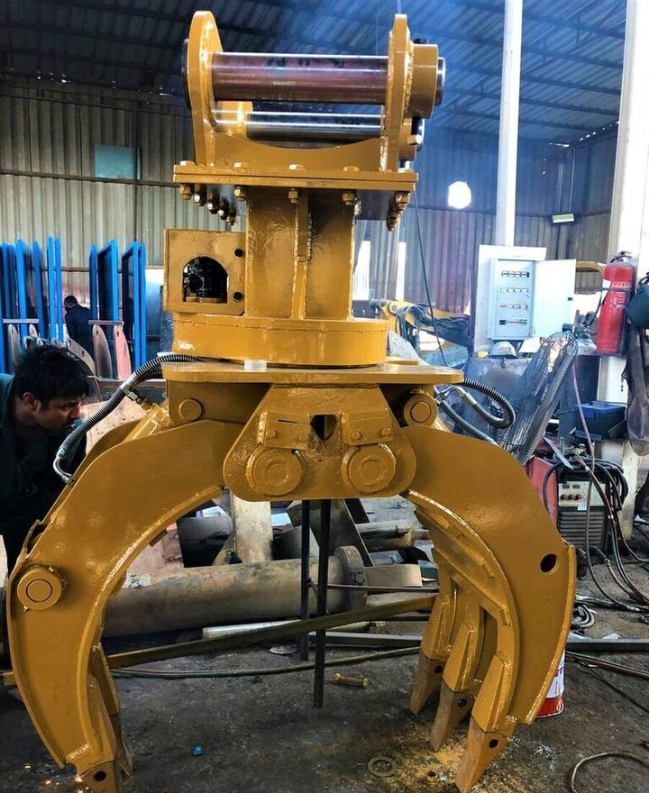 Grapple untuk Ekskavator baru AME Hydraulic 360° Rotating Grab: gambar 6