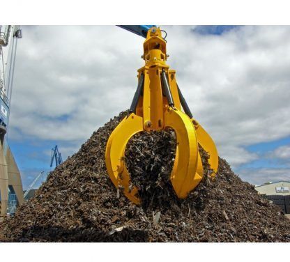AME Hydraulic Orange Peel Grab 360° Rotating, Suitable for 18-28 Ton - Grapple untuk Ekskavator: gambar 2 AME Hydraulic Orange Peel Grab 360° Rotating, Suitable for 18-28 Ton - Grapple untuk Ekskavator: gambar 2