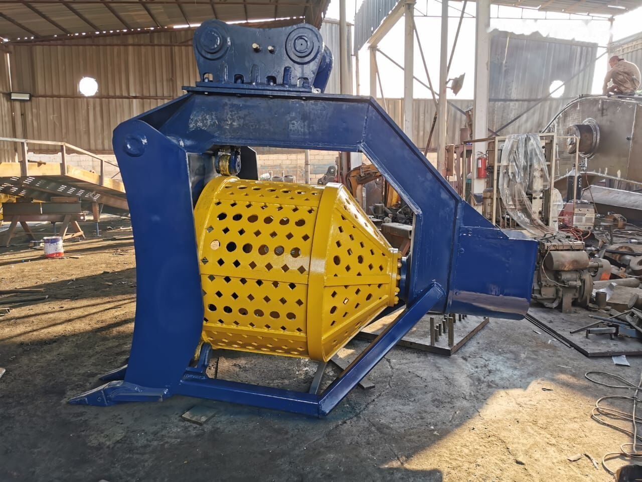 AME Rotary Screening Bucket MSB40 - Menyortir ember untuk Ekskavator: gambar 5 AME Rotary Screening Bucket MSB40 - Menyortir ember untuk Ekskavator: gambar 5