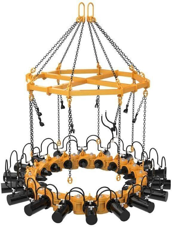 AME Hydraulic Concrete Pile Breaker - Lampiran untuk Ekskavator: gambar 2 AME Hydraulic Concrete Pile Breaker - Lampiran untuk Ekskavator: gambar 2