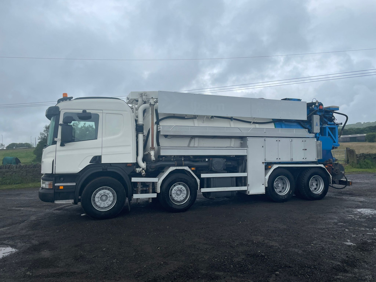 Scania P420 JHL combi tanker recykler - Truk vakum: gambar 1 Scania P420 JHL combi tanker recykler - Truk vakum: gambar 1