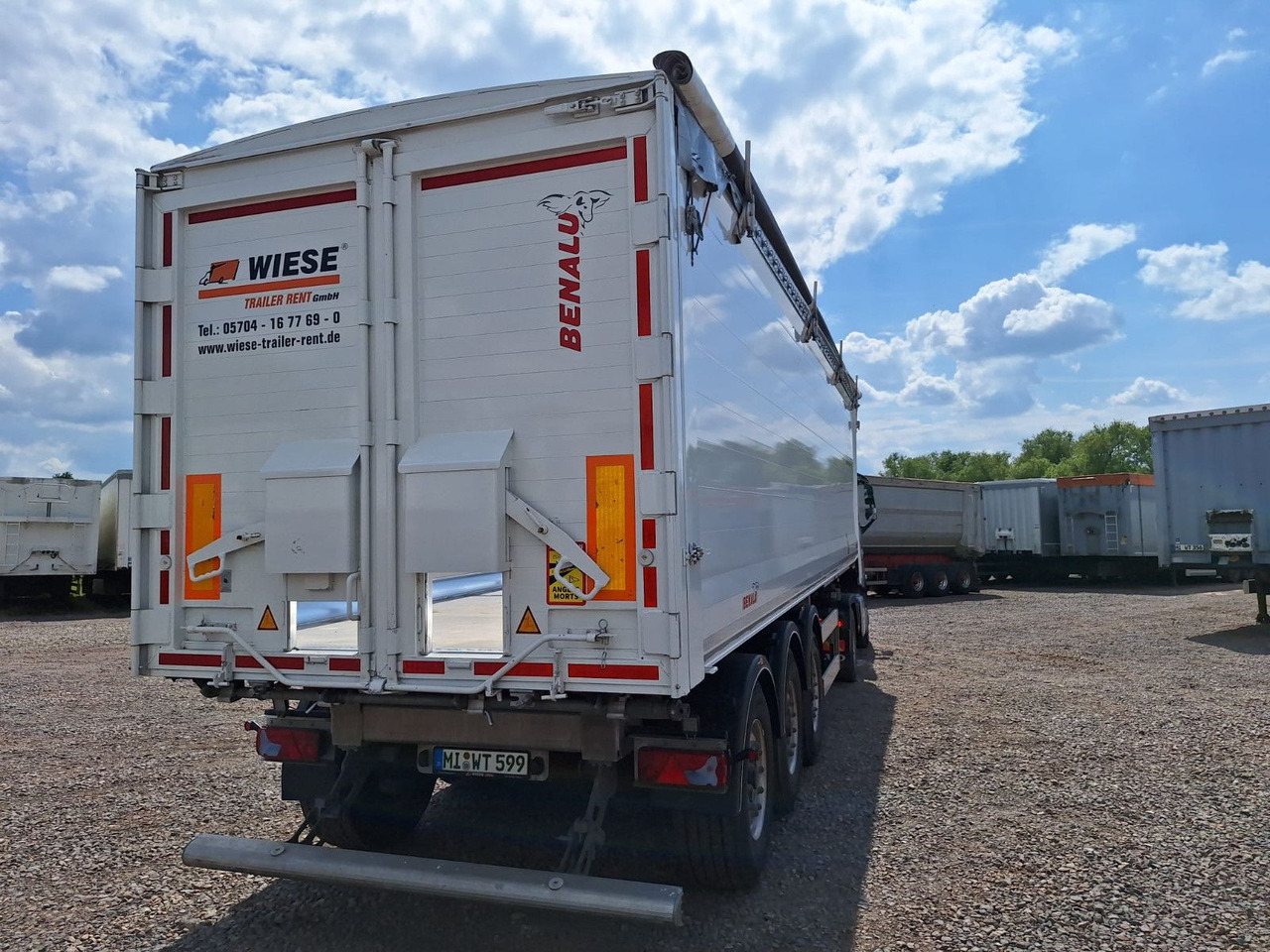Benalu Bulkliner S 95 50m³ Kombiklappe - Semi-trailer jungkit: gambar 2 Benalu Bulkliner S 95 50m³ Kombiklappe - Semi-trailer jungkit: gambar 2