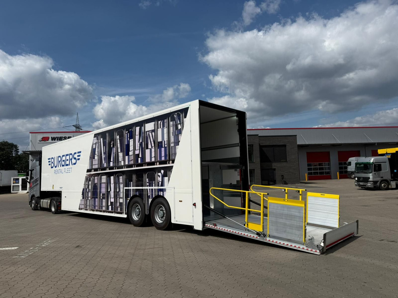 Burgers Doppelstock Trailer 60% mehr Ladefläche - Semi-trailer low bed: gambar 1 Burgers Doppelstock Trailer 60% mehr Ladefläche - Semi-trailer low bed: gambar 1
