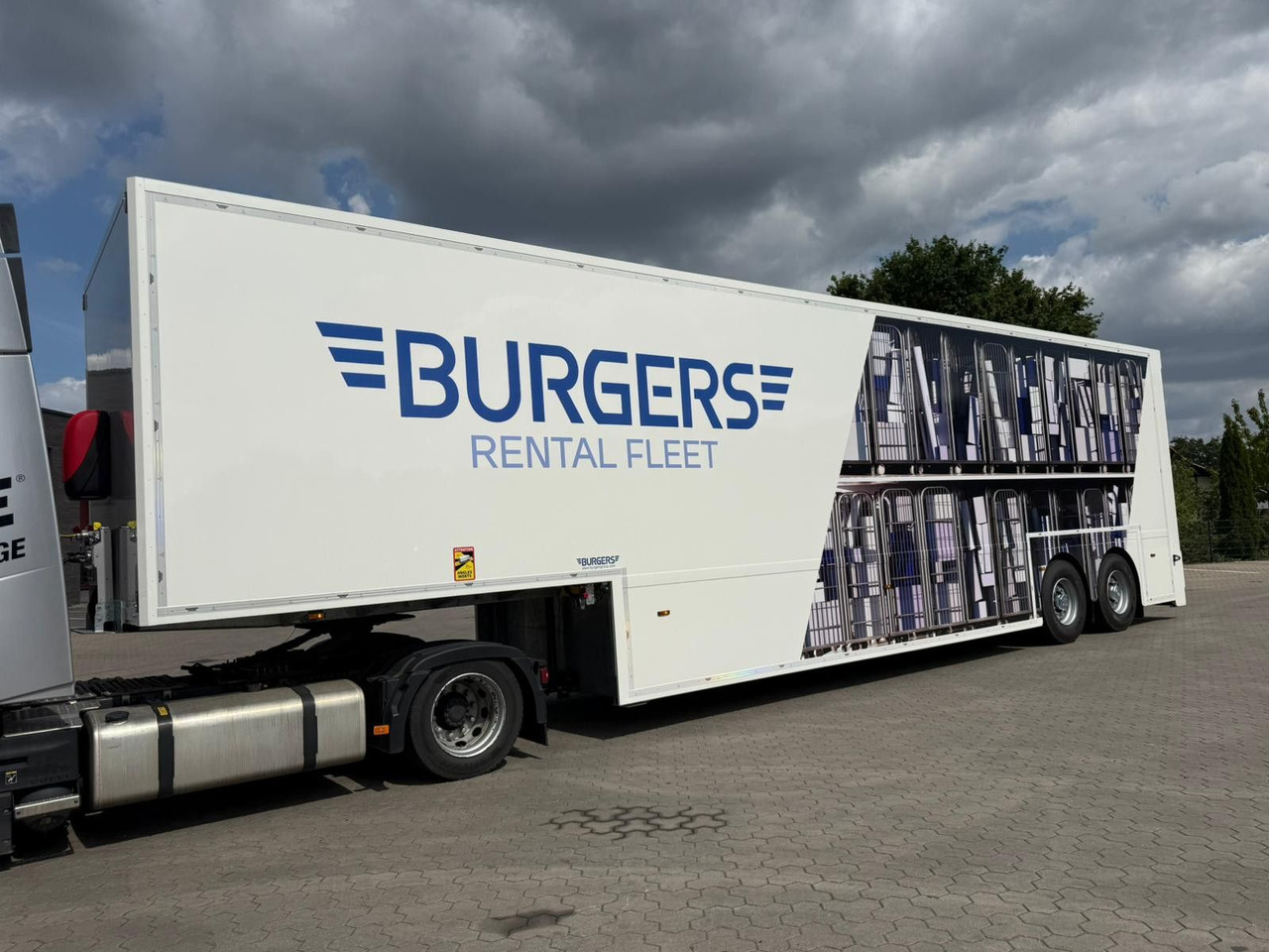 Burgers Doppelstock Trailer 60% mehr Ladefläche - Semi-trailer low bed: gambar 5 Burgers Doppelstock Trailer 60% mehr Ladefläche - Semi-trailer low bed: gambar 5