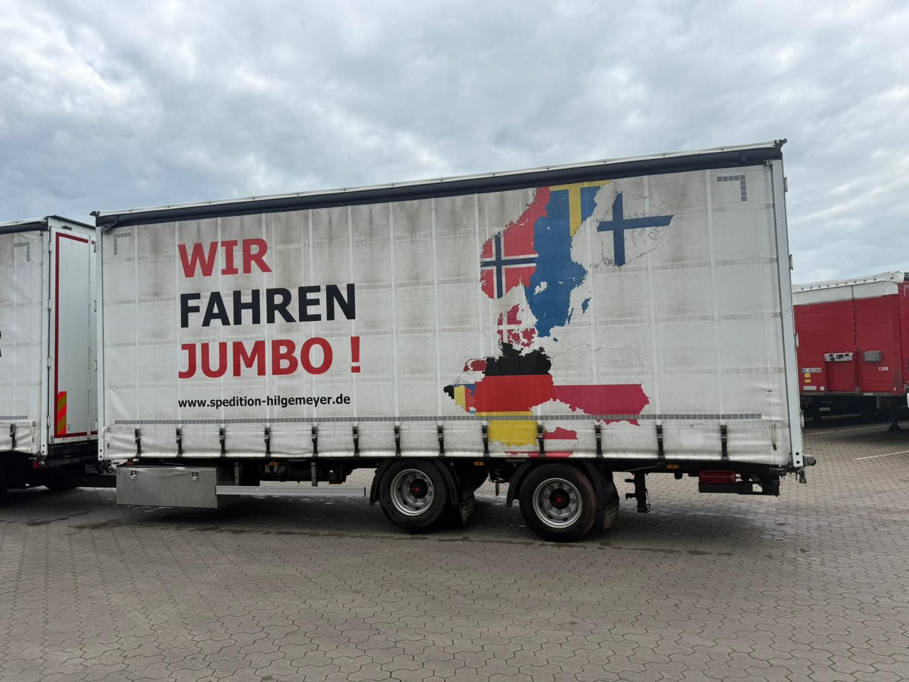 FBL Tandem Anhänger Volumen Inklusive LKW!! - Trailer dengan terpal samping: gambar 5 FBL Tandem Anhänger Volumen Inklusive LKW!! - Trailer dengan terpal samping: gambar 5
