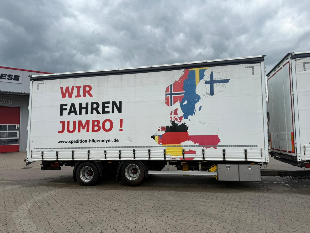 FBL Tandem Anhänger Volumen Inklusive LKW!! - Trailer dengan terpal samping: gambar 3 FBL Tandem Anhänger Volumen Inklusive LKW!! - Trailer dengan terpal samping: gambar 3
