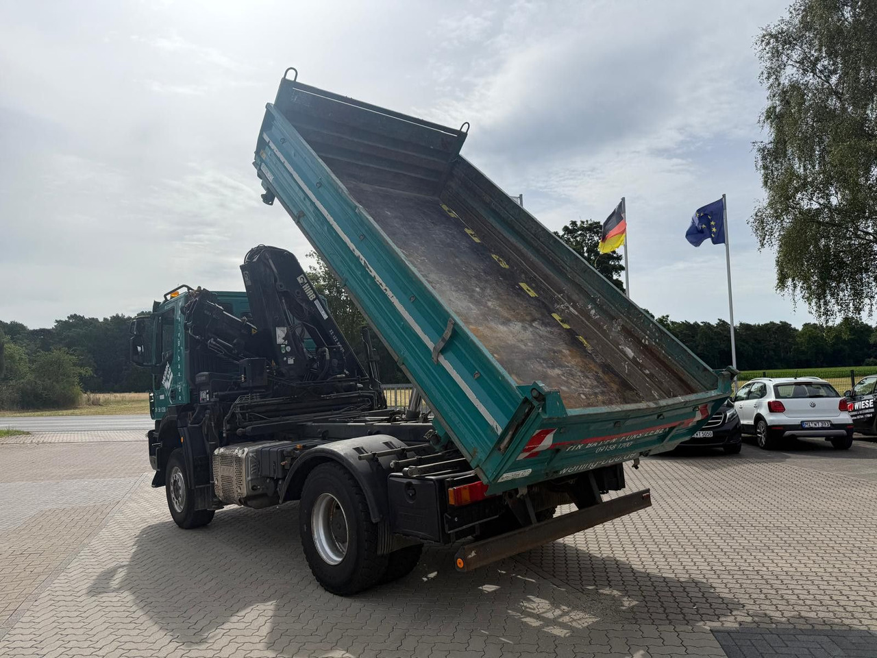 Iveco AD190 T/W Trakker 410 4x4 Allrad Kran KipperHIAB - Truk jungkit, Truk derek: gambar 4 Iveco AD190 T/W Trakker 410 4x4 Allrad Kran KipperHIAB - Truk jungkit, Truk derek: gambar 4
