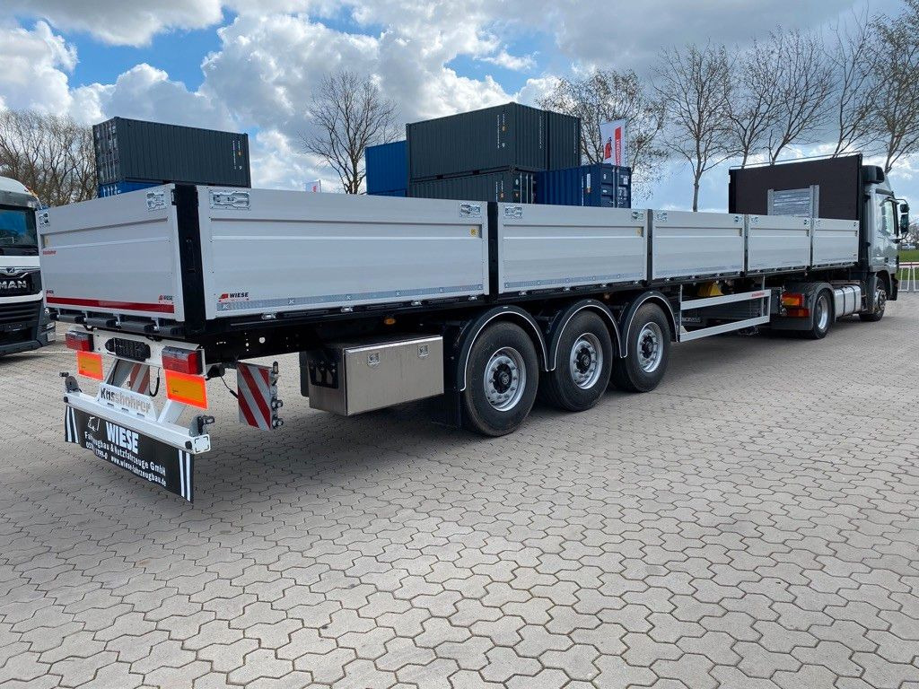 Kässbohrer Bordwandauflieger Twistlocks - Semi-trailer flatbed: gambar 3 Kässbohrer Bordwandauflieger Twistlocks - Semi-trailer flatbed: gambar 3
