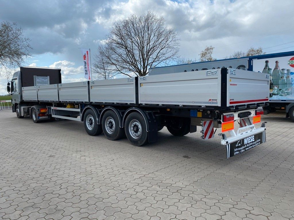 Kässbohrer Bordwandauflieger Twistlocks - Semi-trailer flatbed: gambar 2 Kässbohrer Bordwandauflieger Twistlocks - Semi-trailer flatbed: gambar 2