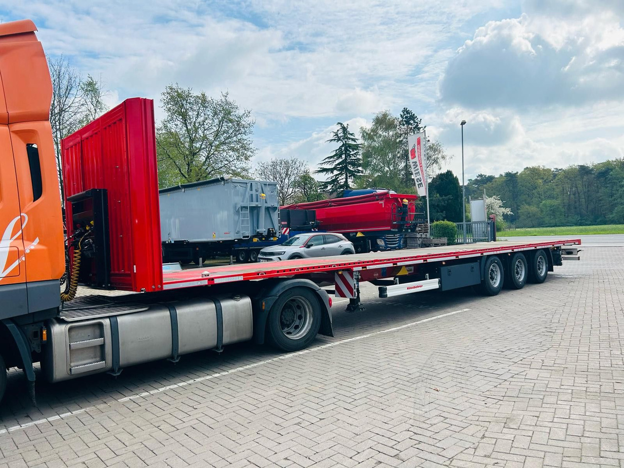 Kässbohrer K.SFS M Mega Plattform Auflieger Sofort Verfügba - Semi-trailer flatbed: gambar 1 Kässbohrer K.SFS M Mega Plattform Auflieger Sofort Verfügba - Semi-trailer flatbed: gambar 1