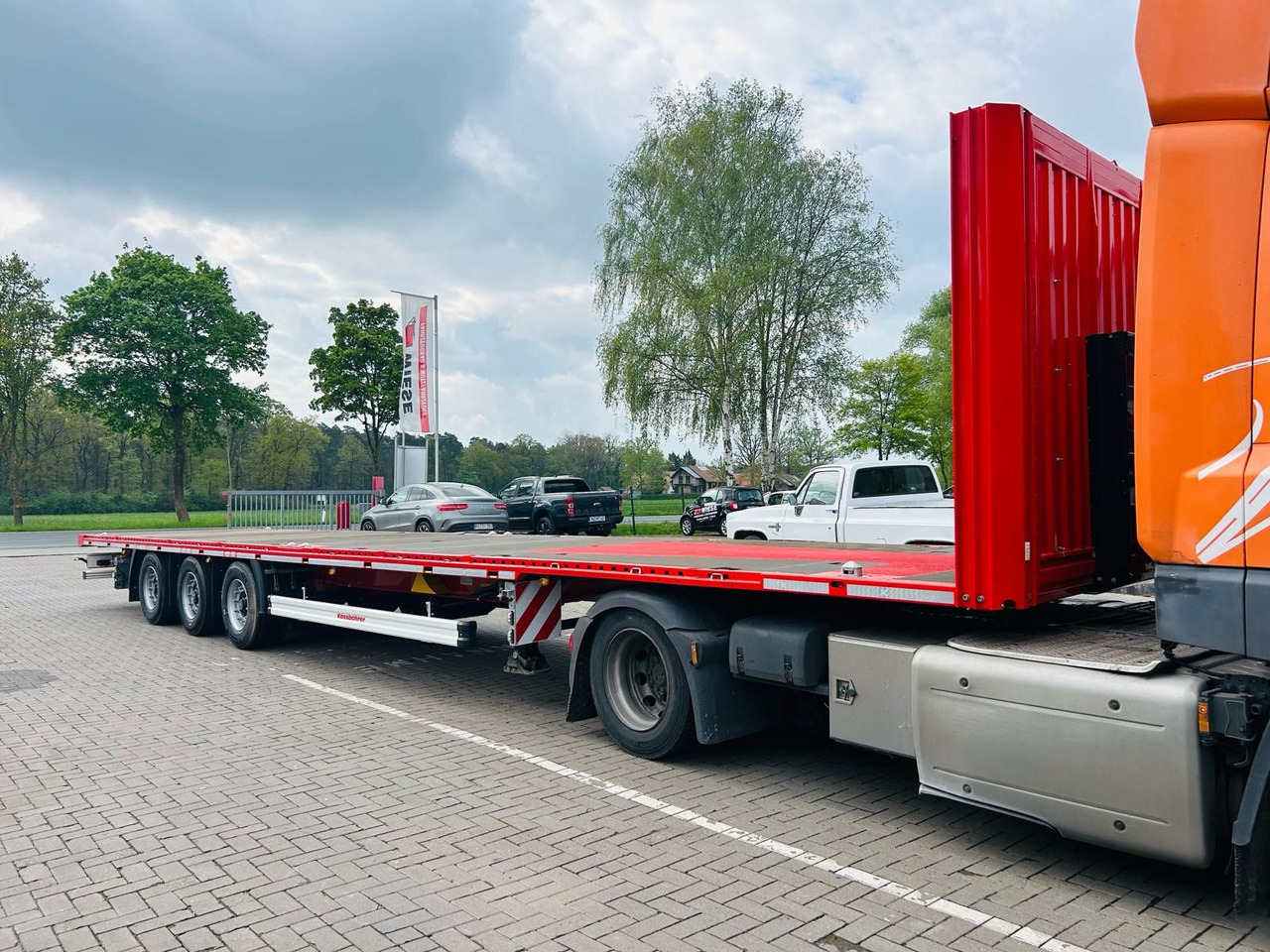 Kässbohrer K.SFS M Mega Plattform Auflieger Sofort Verfügba - Semi-trailer flatbed: gambar 2 Kässbohrer K.SFS M Mega Plattform Auflieger Sofort Verfügba - Semi-trailer flatbed: gambar 2